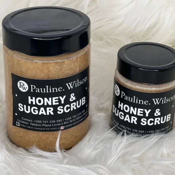 honey & sugar scrub pauline wilson makeup uganda