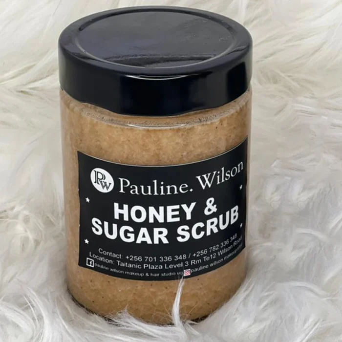 honey & sugar scrub pauline wilson makeup uganda big tin